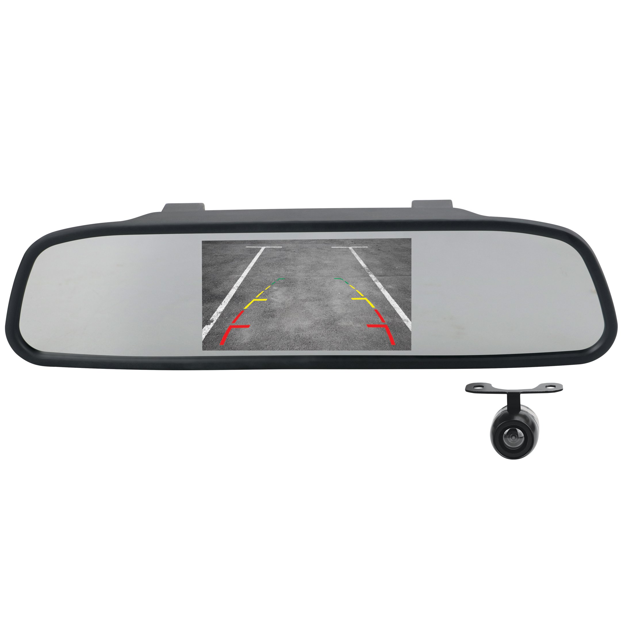 Wireless rear view mirror on sale reversing camera kit